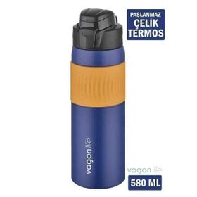 Vagonlife VGN031 580 ml Lacivert Çelik Matara