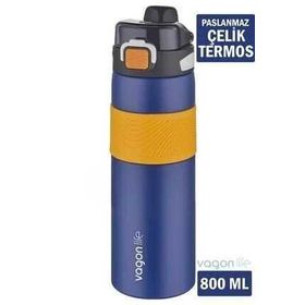 Vagonlife VGN032 800 ml Lacivert Çelik Matara
