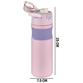 Vagonlife VGN033 580 ml Pembe Mor Çelik Matara