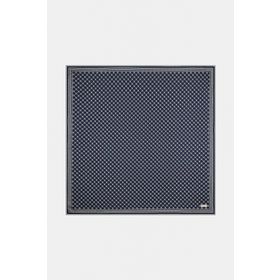 Vakko Twill Özel Seri Lacivert İpek Eşarp