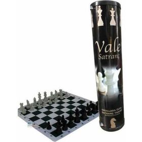 Vale Rulo Çantalı Büyük Boy Kutulu 44 cm Okul Tipi Satranç Takımı
