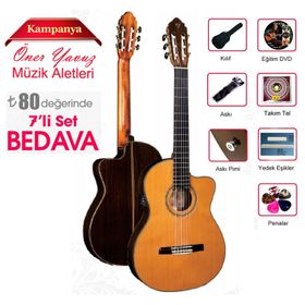 Valencia CCG1 Elektro Klasik Gitar