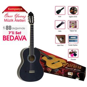 Valencia CG1K34BK Klasik Gitar