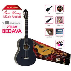 Valencia CG1KBK Klasik Gitar