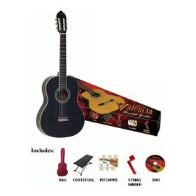 Valencia CG1KBK Klasik Gitar