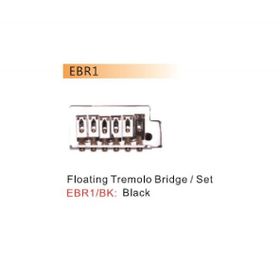 Valencia EBR1BK Siyah Dr.Parts 8 Vi Elektro Tremolo Köprü+Kol Set