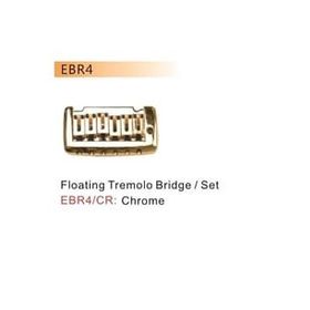 Valencia EBR4CR Krom Dr.Parts 87 mm Elektro Tremolo Köprü+Kol Set