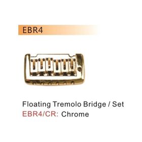 Valencia EBR4CR Krom Dr.Parts 87 mm Elektro Tremolo Köprü+Kol Set