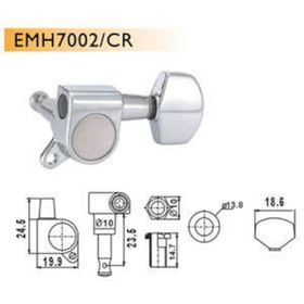 Valencia EMH7002CRR6 Elektro Gitar Akort Mekanizması
