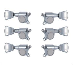 Valencia EMH7004CRR3L3 6'lı Set 3 Sağ+3 Sol Krom Elektro Gitar Burgusu