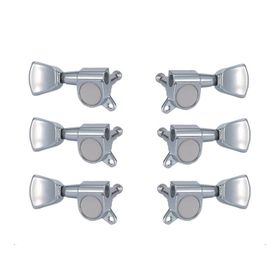 Valencia EMH7004CRR3L3 6'lı Set 3 Sağ+3 Sol Krom Elektro Gitar Burgusu