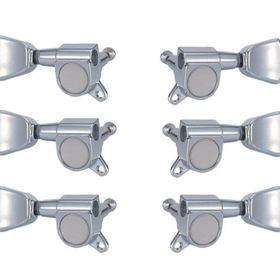 Valencia EMH7004CRR3L3 6'lı Set 3 Sağ+3 Sol Krom Elektro Gitar Burgusu