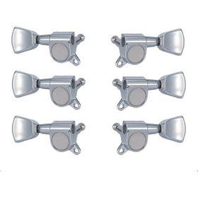 Valencia EMH7004CRR3L3 6'lı Set 3 Sağ+3 Sol Krom Elektro Gitar Burgusu