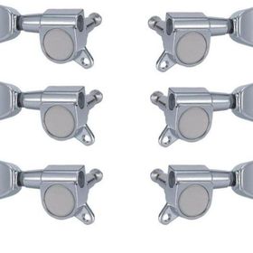 Valencia EMH7004CRR3L3 6'lı Set 3 Sağ+3 Sol Krom Elektro Gitar Burgusu