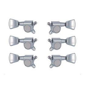 Valencia EMH7004CRR3L3 6'lı Set 3 Sağ+3 Sol Krom Elektro Gitar Burgusu