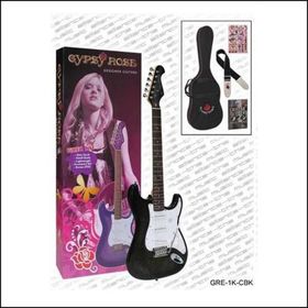 Valencia GRE1KCBK Elektro Gitar Set