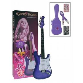 Valencia GRE1KCPP Elektro Gitar Seti