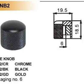 Valencia MNB2BK Gitar Pot Düğme Başlığı