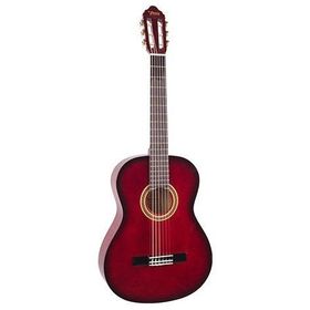 Valencia VC102TRDS Sap Çelikli 1/2 Kırmızı Sunburst Klasik Gitar