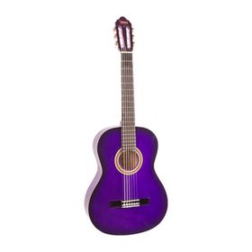 Valencia VC103TPPS 8-11 Yaş Sap Çelikli 3/4 Mor Sunburst Klasik Gitar