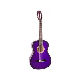 Valencia VC103TPPS 8-11 Yaş Sap Çelikli 3/4 Mor Sunburst Klasik Gitar