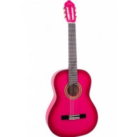 Valencia VC104PKS Pembe Klasik Gitar