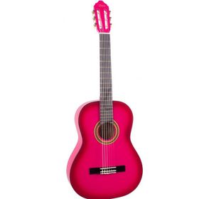 Valencia VC104PKS Sunburst Pembe 4/4 Klasik Gitar