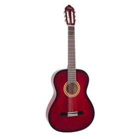 Valencia VC104RDS Sunburst Kırmızı 4/4 Klasik Gitar