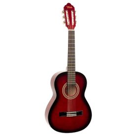 Valencia VC104RDS Sunburst Kırmızı 4/4 Klasik Gitar