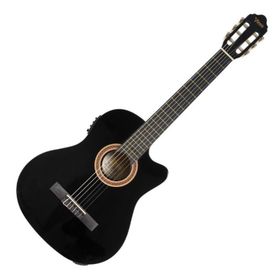 Valencia VC104TCEBK 4/4 Siyah Elektro Klasik Gitar