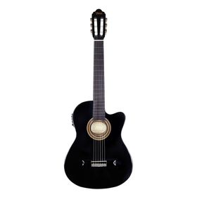 Valencia VC104THNCEBK Elektro Klasik Gitar