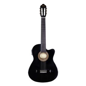 Valencia VC104THNCEBK Elektro Klasik Gitar