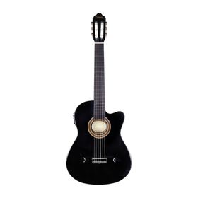 Valencia VC104THNCEBK Elektro Klasik Gitar