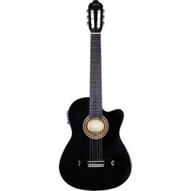 Valencia VC104THNCEBK Elektro Klasik Gitar
