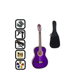 Valencia VC104TPPS 4/4 Mor Klasik Gitar