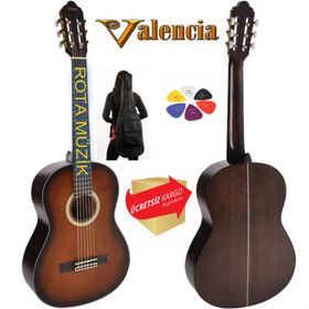 Valencia VC404HSB Klasik Gitar