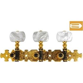 Valencia VCMH0280-PR Klasik 3 Sağ+3 Sol Set Klasik Gitar Kulağı