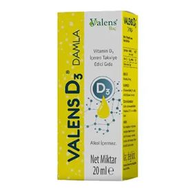 Valens Vitamin D3 20 ml Damla