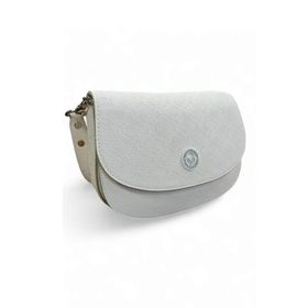 Valentino Orlandi VLT077 Monogram Beyaz Kadın Çapraz Askılı Çanta