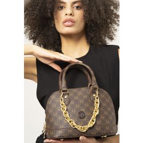 Valentino VLT048 Orlandi Kahve Kadın Kol Çantası