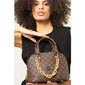 Valentino VLT048 Orlandi Kahve Kadın Kol Çantası