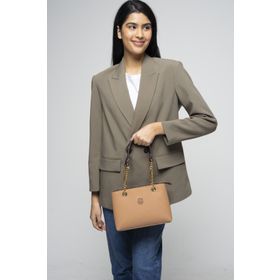 Valentino VLT054 Orlandi Camel-Kahve Kadın Kol Çantası