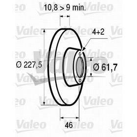 Valeo 186151 Oto Ön Fren Diski