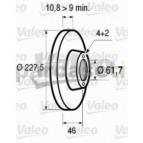 Valeo 186151 Oto Ön Fren Diski