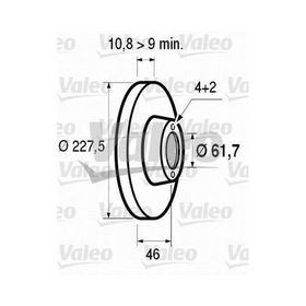 Valeo 186151 Oto Ön Fren Diski
