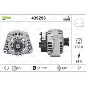 Valeo 439298 Mercedes Alternatör