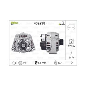 Valeo 439298 Mercedes Alternatör