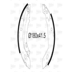 Valeo 562033 Arka Fren Balatası