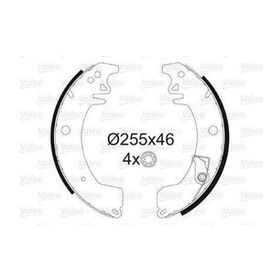 Valeo 562045 Arka Fren Balatası