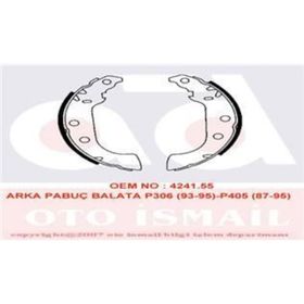 Valeo 562059 Arka Fren Balatası